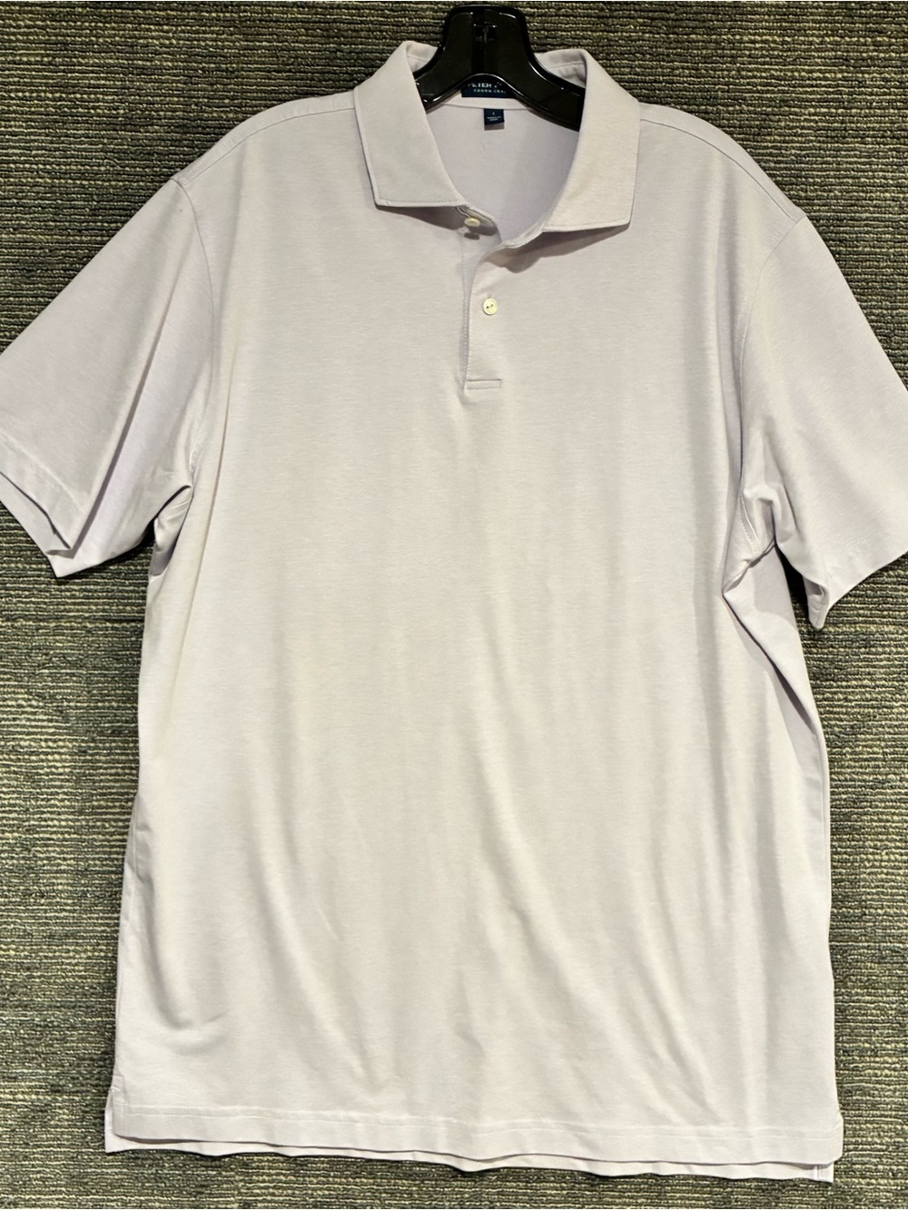 Peter Millar Crown Crafted Men's Polo Shirt - Light Lavender